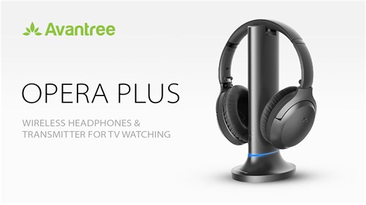 Watch Avantree Opera Plus - Wireless Headphones for TV Watching on Amazon Live