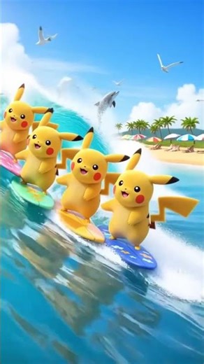 pikachu songs for kids fun #foryou #fun #cute
