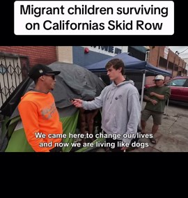 They came to America for a better life - now they live on the streets