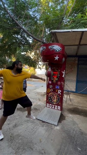 "Will the boxing machine break?" ✅