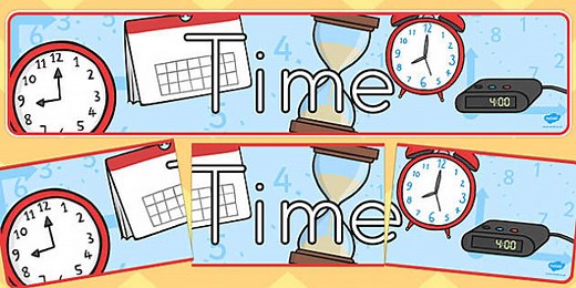 Time Display Banner
