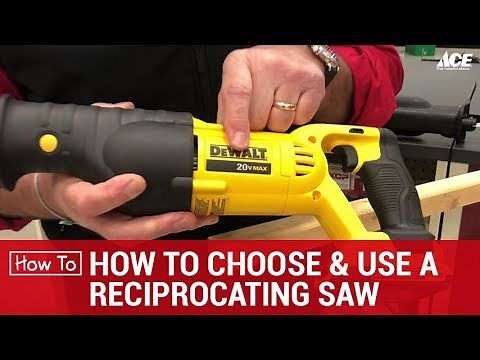 How To Choose and Use A Reciprocating Saw - Ace Hardware