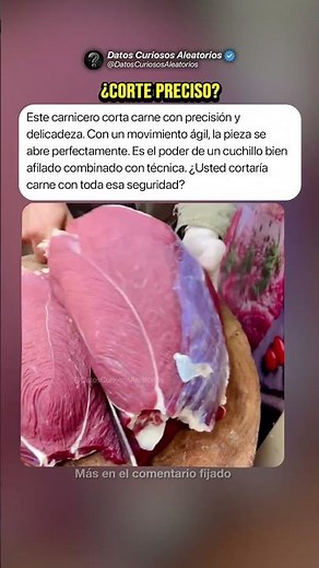 ¿Tendría Coraje de Aprender a Cortar con Él? 🥩 #curiosidades #misterios