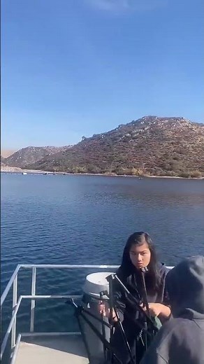 Lake Poway Fishing pier reservoir in San Diego, CA #poway #california #usa #hiking #hikingalone