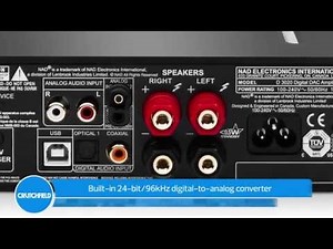 NAD D 3020 integrated amplifier | Crutchfield Video