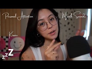 Tiptoe Tingles ASMR Kisses Part 2 Compilation | Mouth Sounds, Personal Attention, Lipgloss, Upclose