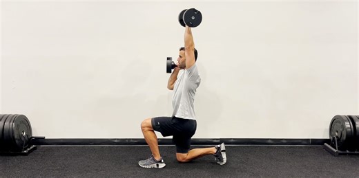 Increase Total-Body Strength With This Dumbbell Push Workout