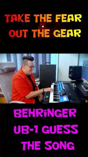 Behringer UB-1 micro guess the song #behringer #oberheim #electronicmusic #synth #musicproduction