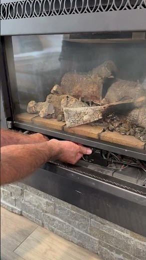 How to light the pilot light in a gas fireplace