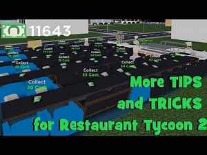 Tips and Tricks for Restaurant Tycoon 2