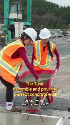 Assemble And Pour The Perfect Concrete Wall | The Amazing Race Canada