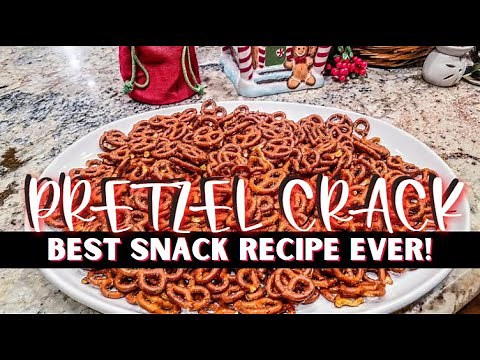PRETZEL CRACK | The Best Buttered Pretzel Snack Recipe EVER!