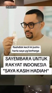 5.5M views · 77K reactions | Rahasia isi Flashdisk Sahroni Yang Hilang Terbongkar, Ada File Penting⁉️ | Masbro | Facebook