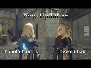 Reincarnation A2 Outfit Mod + Devola Hair - NieR Automata