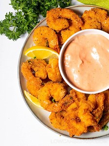 Super Crispy Keto Fried Shrimp - Low-Carb Shrimp Recipe