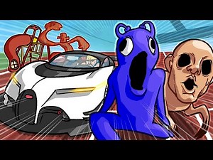 Trevor Henderson Monster vs. Super Fast Sports Car: Who Will Win? LOL This Is Legendary..!!