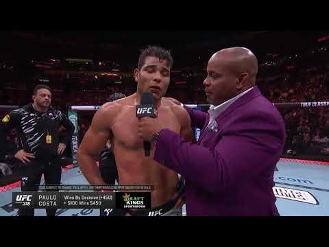 Paulo Costa calls out Khamzat Chimaev| #UFC318 Octagon Interview