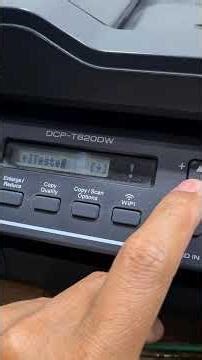 Cara Koneksi Wifi Printer Brother DCP T820DW #youtubeshorts #printer #tipsandtricks #brother