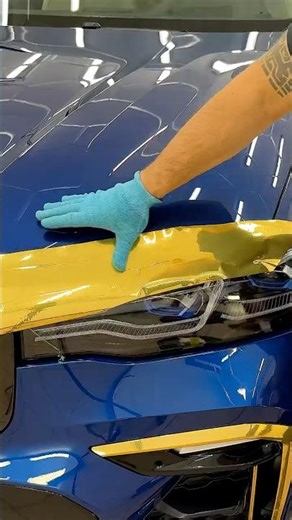 Gold Triangle Hood Accent | BMW X7 Rule-Breaker