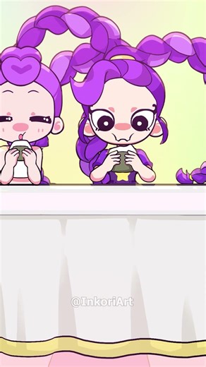 Poppy Playtime, Rumi and Lily Lovebraids at the dinner table - Who is the cutest???