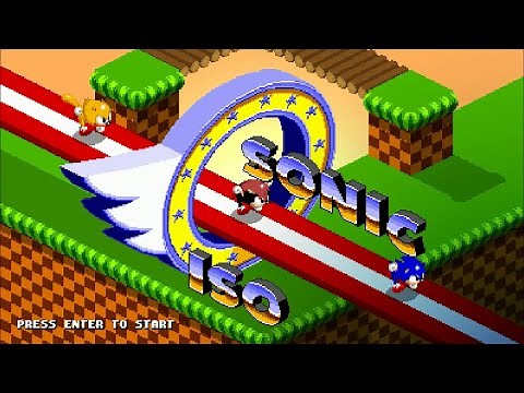 Sonic ISO (V1 Release) ✪ Full Game Playthrough (1080p/60fps)