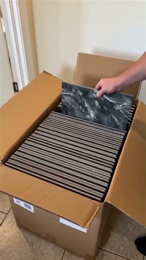 Marble Peel and Stick Tiles ✨ Give Your Home a Luxury Makeover with Fast & Easy DIY Installation