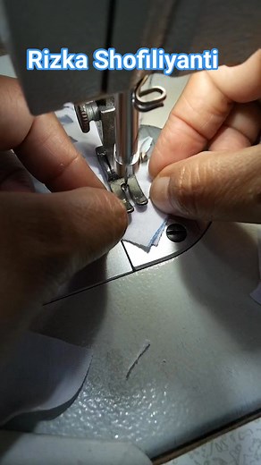 Patchwork ribbon sewing technique #sewing #patchwork #ZeroWaste | Rizka Shofiliyanti