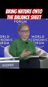 World Economic Forum on ecological destruction and its financial cost