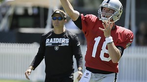 Ex-MSU standout QB Connor Cook making push for Raiders' backup job