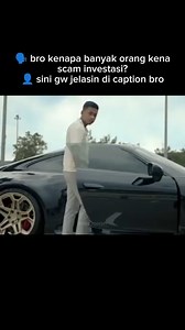 “GUE KENA SCAM INVESTASI!” Sebenarnya… Investasi itu gak pernah salah. Yang sering salah itu orangnya. Kebanyakan yang merasa ditipu nggak tahu apa yang mereka lakukan: – Gak tahu jenis investasinya – Gak paham risikonya – Gak ngerti cara kerjanya – Bahkan… pakai uang panas, bukan dana dingin Lebih parah lagi: gak punya dana darurat, langsung “all in” demi kaya instan. Karena orang gak ngerti bahwa investasi itu butuh pengetahuan, bukan ikut-ikutan. Mereka pengin hasil besar tapi gak siap rugi. 