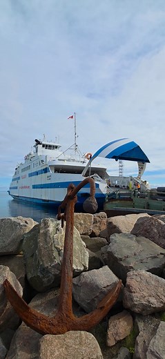 Ferry unloading at the Blanc-Sablon Ferry Terminal (5 minutes) | Labrador Ferry