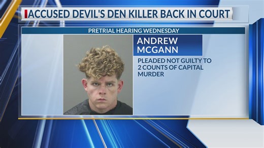 Accused Devil's Den killer back in court