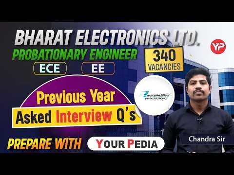 Previous asked actual Interview Questions for BEL ECE/Electrical Probationary Engineer