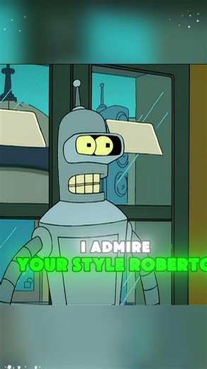 #futurama -Bender and Clamps rob a bank