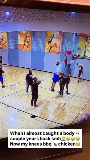 Use to have hoop dreams😭 #basketball #comedy #dunk