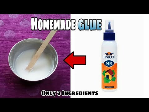 How to make GLUE at Home | HOMEMADE GLUE | Only From 3 Ingredients | Dear hacker