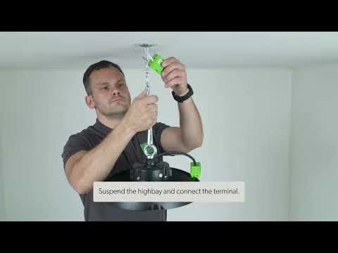 How to install 4lite’s LED highbay | Screwfix