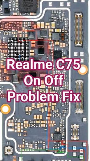 Realme C75 Power & Volume Key Diagram | On Off Button Not Working Solution | Key Fix 100%
