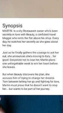 Synopsis Explained with Example #synopsis #scripting #writer