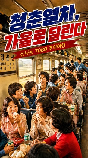 【7080】완행열차 가을 여행 떠나던 그 시절 | 청춘열차 통기타 가요 모음