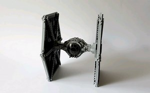 LEGO Star Wars TIE战机 MOC 评测及搭建过程