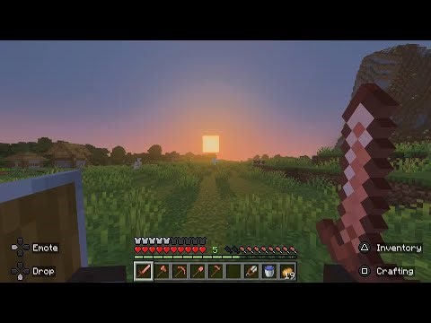 Minecraft relaxing background gameplay (No Commentary)