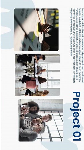 Creative Portfolio Slide in PowerPoint ✨ #presentationdesign