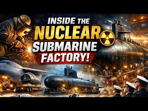 Inside a Nuclear Submarine: Full Manufacturing Process (Step by Step)