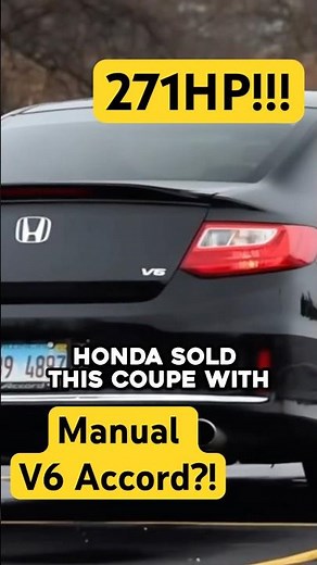 The V6 Honda Accord Nobody Talks About – 6-Speed Sleeper #hondaaccord #manual #v6 #unfiltereddrifter