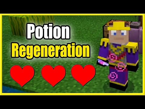 How to Make Potion of Regeneration in Minecraft (2 Minutes Long!)