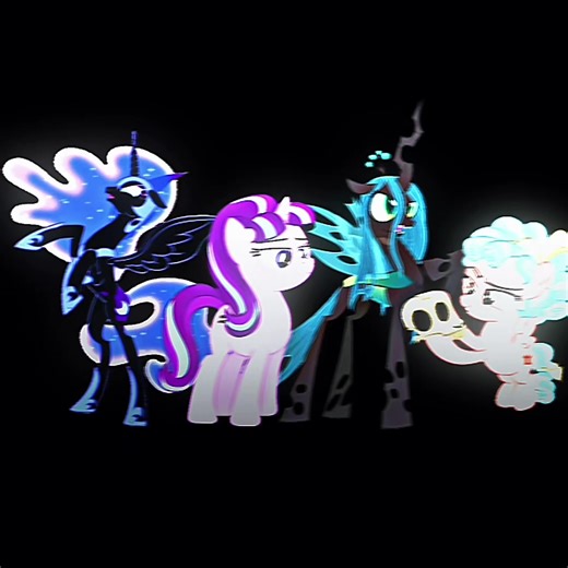 It's not smooth at all, I'm crying😭 #MLPVILLAINS #edit #mlp #fyp #rartris