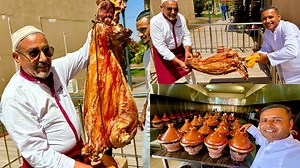 692K views · 12K reactions | Whole Lamb BBQ With Kings Chef | Tagine and Tangia Cooking | Street Food Morocco  | Village Food Secrets | Facebook