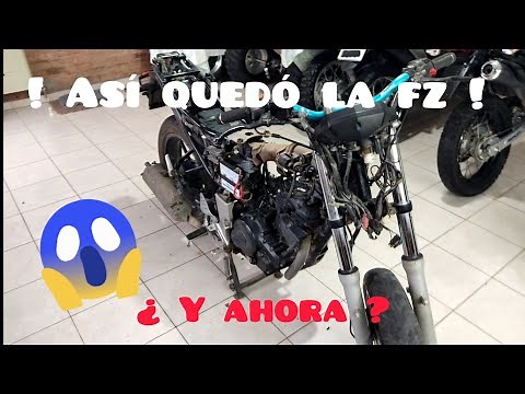 Yamaha FZ 16 - Restoration - Extreme Disassembly - I take everything apart to start the process -...