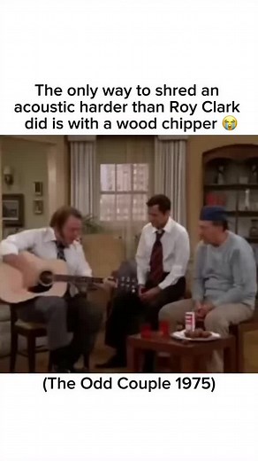 Roy Clark's Legendary Guitar Performance on The Odd Couple